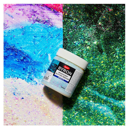 iridescent glitter medium