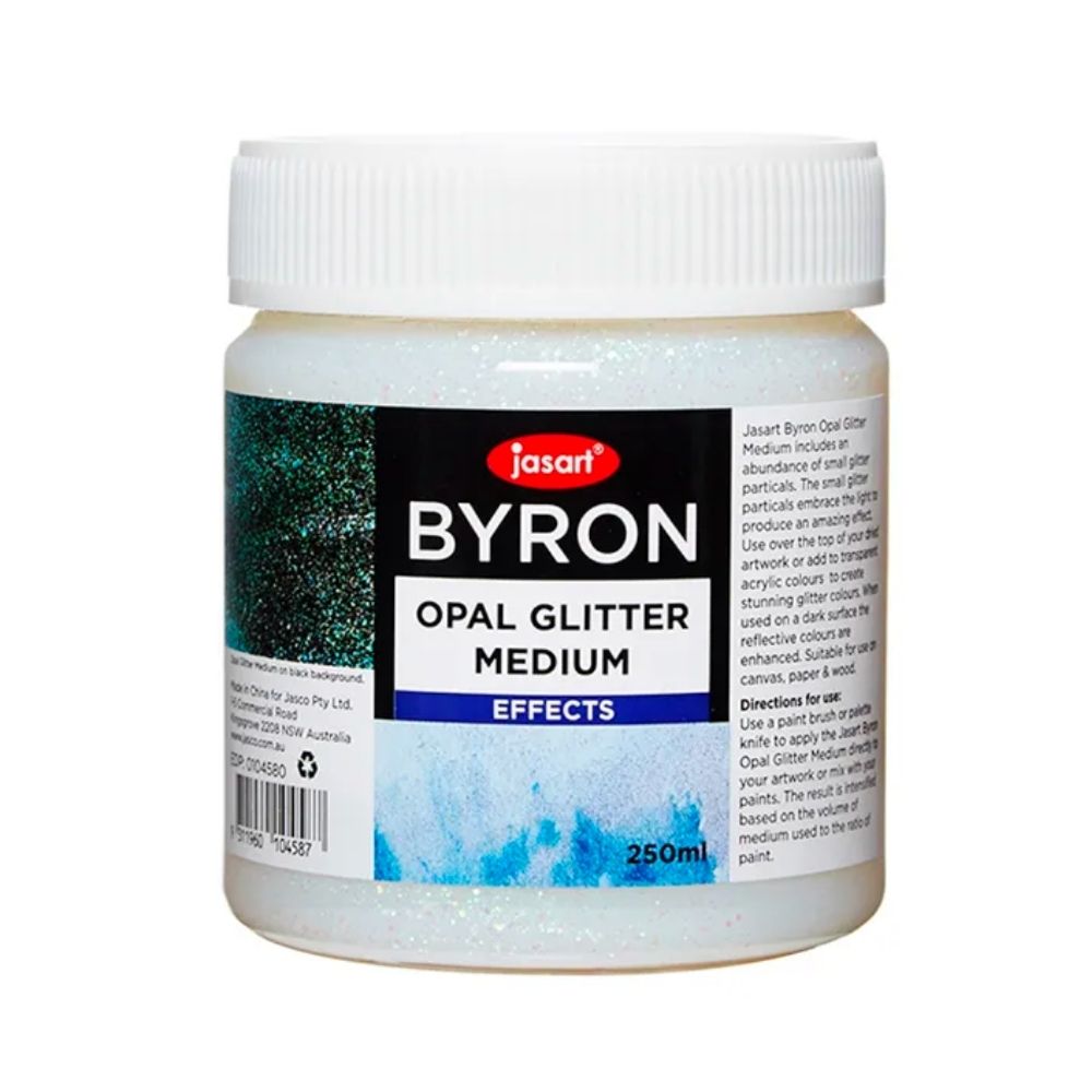 jasart byron opal glitter medium