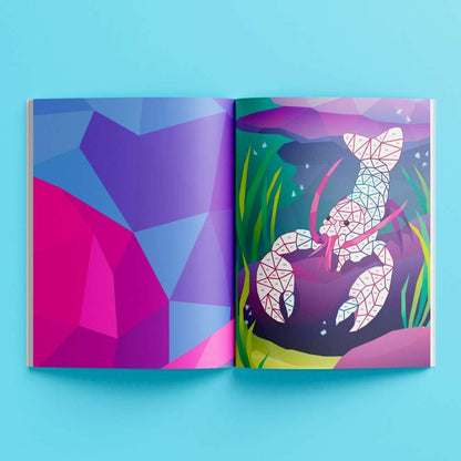 hinkler mosaic art sticker book