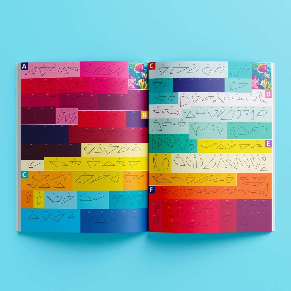 mosaic art activity book