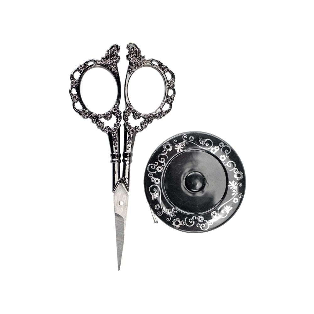 antique ornate embroidery scissor