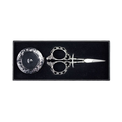 klasse embroidery scissor and tape measure gift set