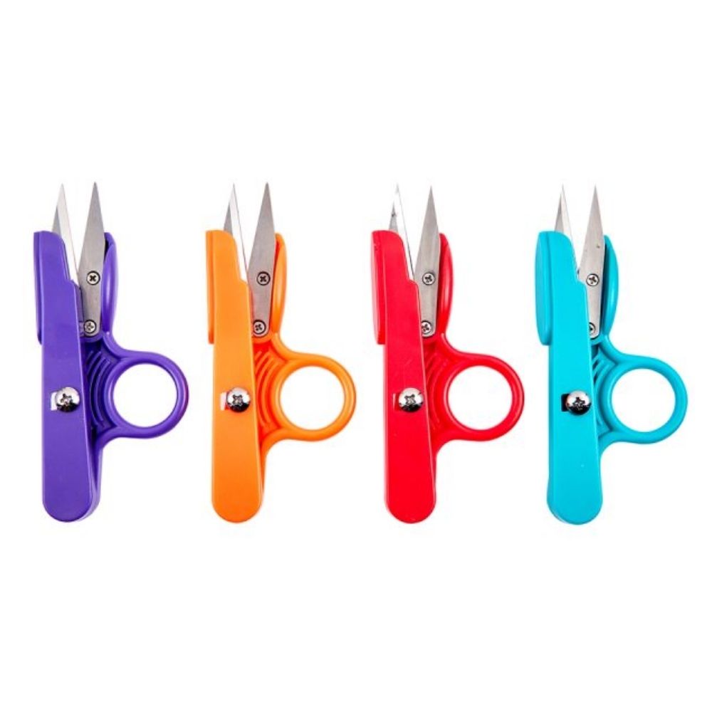 thread snip with sharp pointed tip