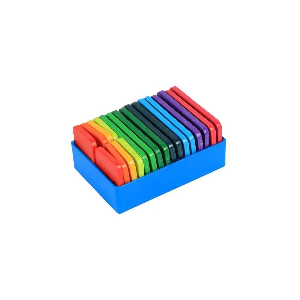 Multicoloured knit blockers
