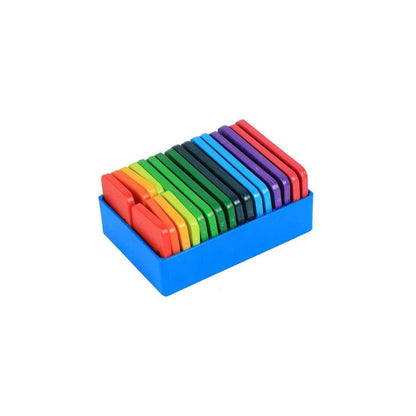 Multicoloured knit blockers