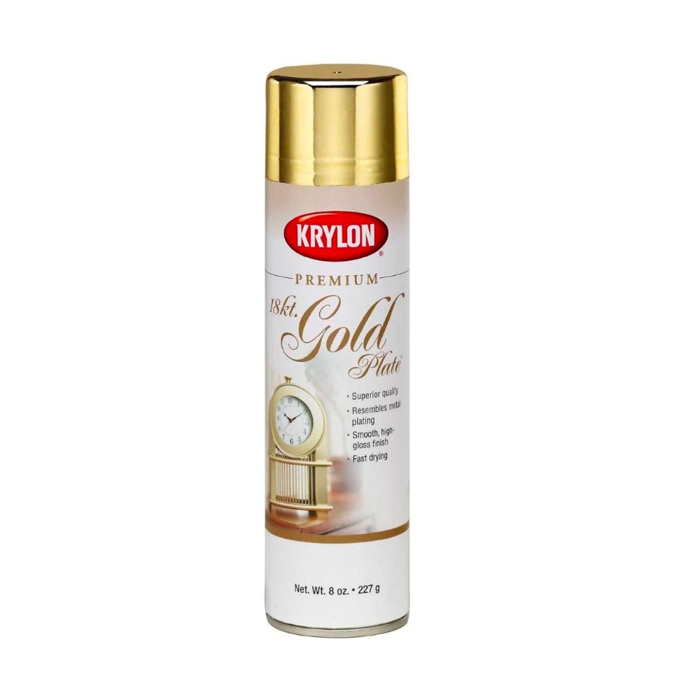 krylon premium 18k gold spray paint