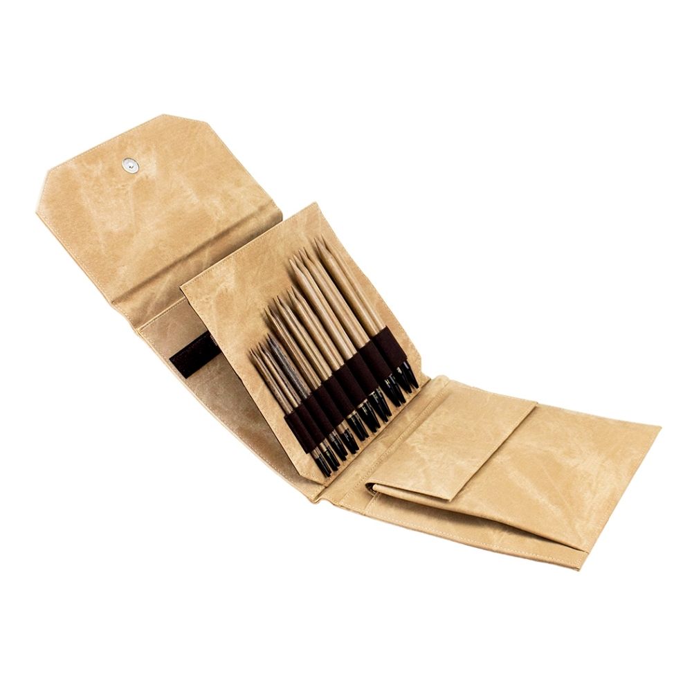 knitting needle set, umber colour