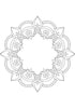 digital mandala pattern
