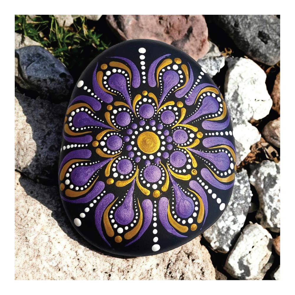 metallic rock painting kit