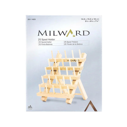 milward wooden thread spool rack