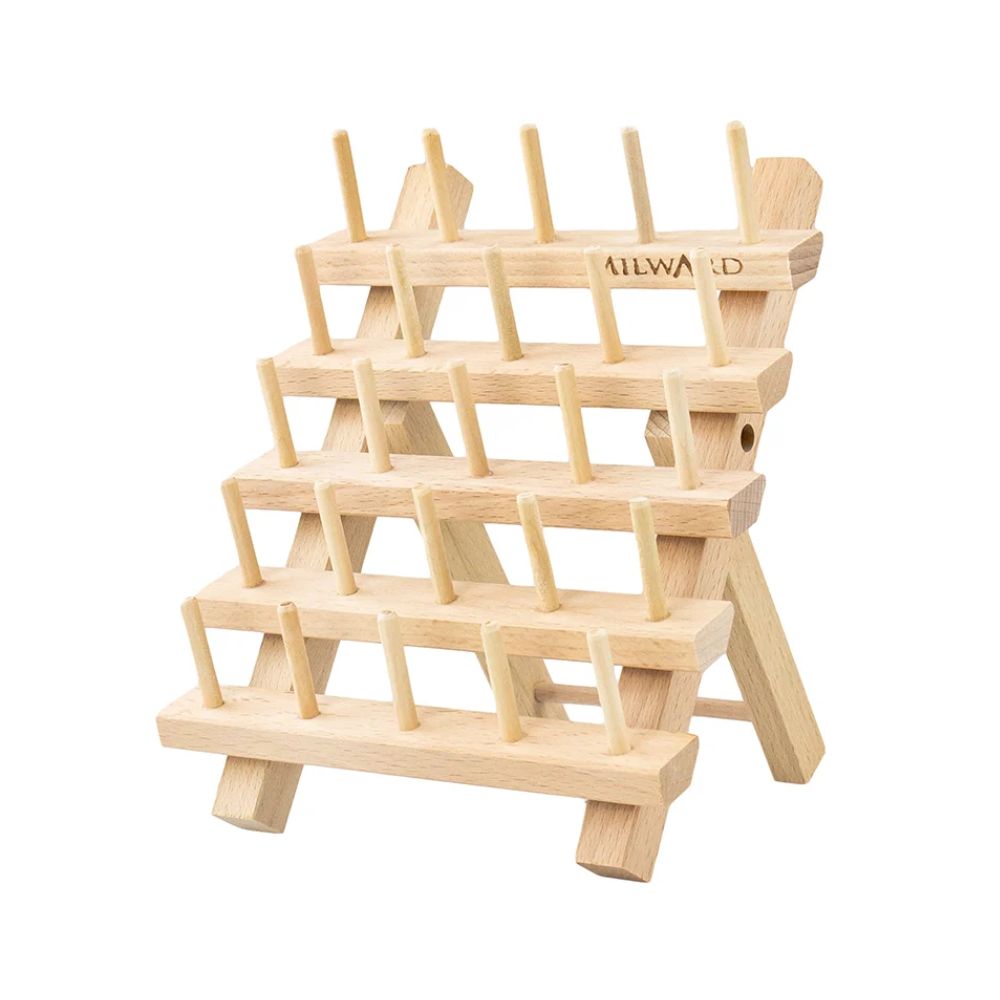 25 spool tread rack