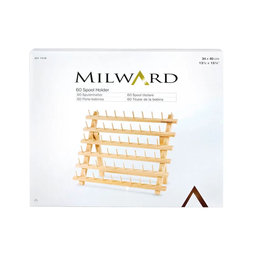milward 60 spool holder wooden rack