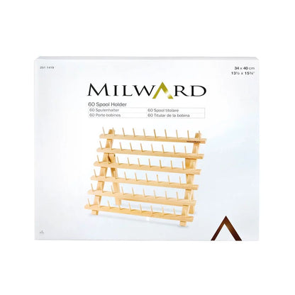 milward 60 spool holder wooden rack