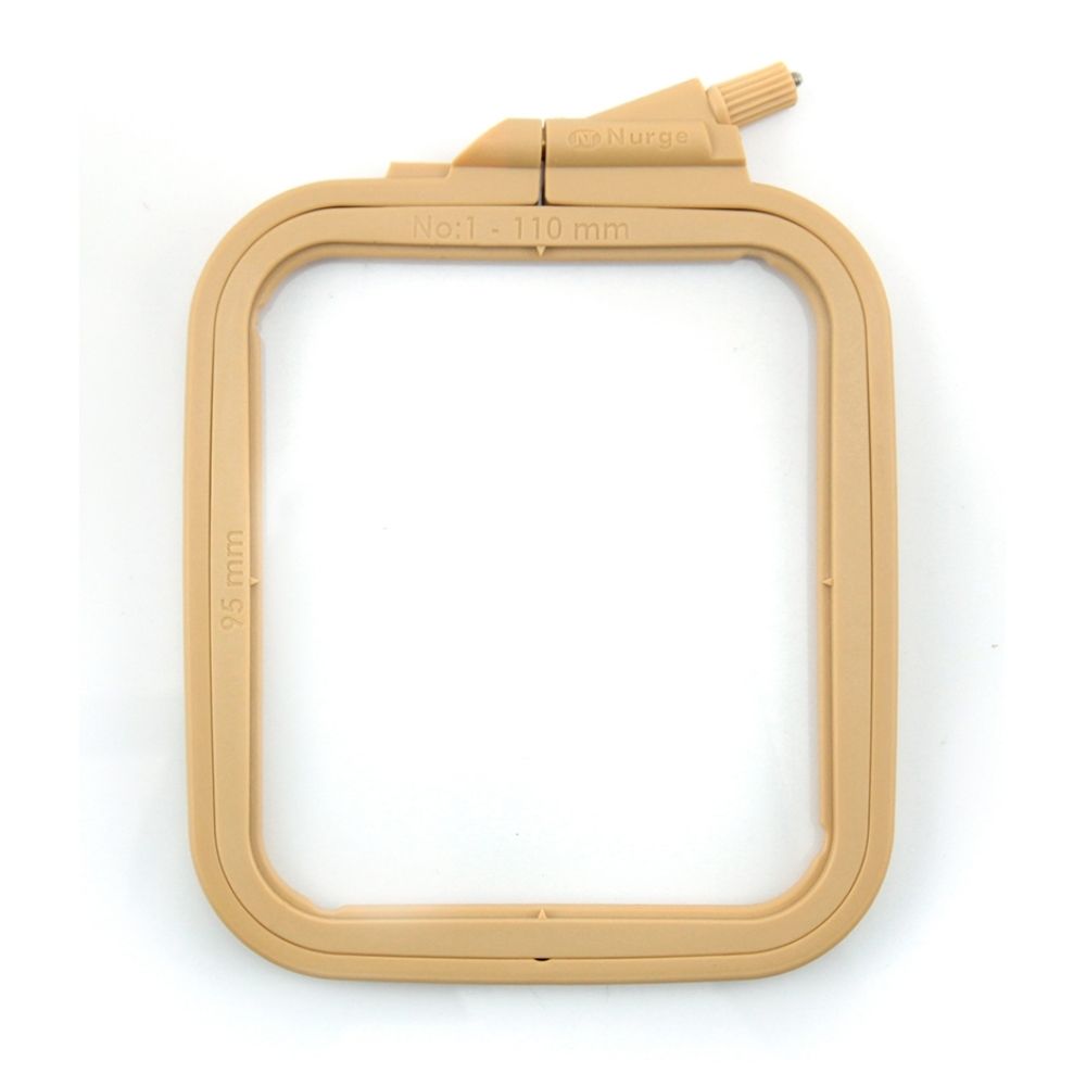 nurge square embroidery hoop, plastic