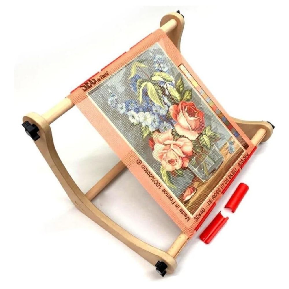 nurge embroidery tapestry lap stand 