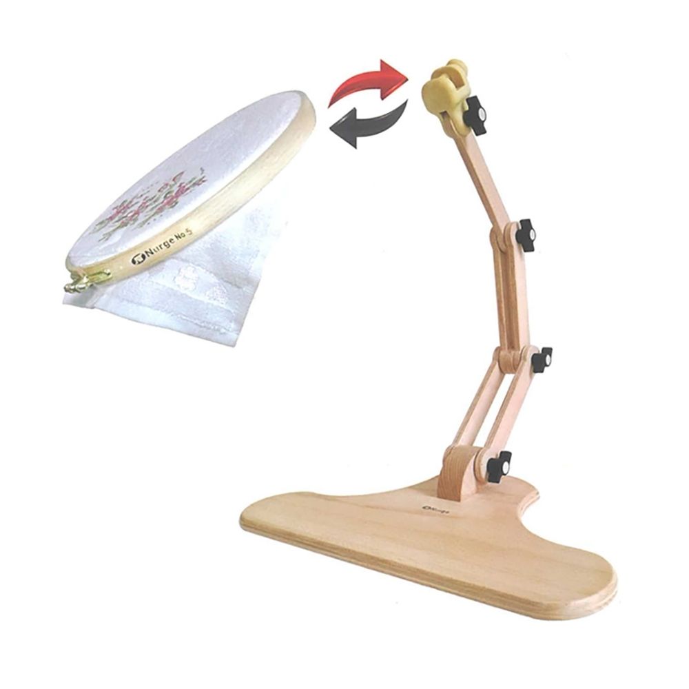 nurge adjustable embroidery hoop stand