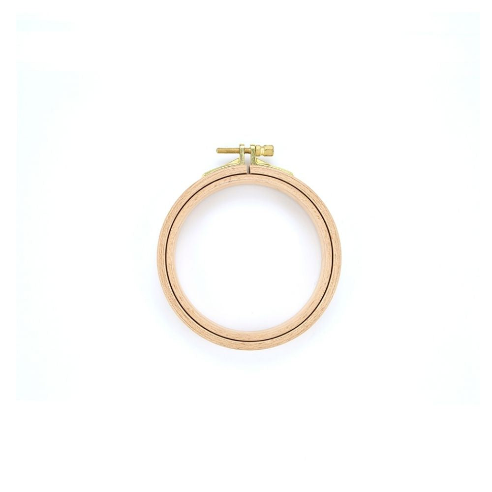 nurge 24mm beech wood embroidery hoop