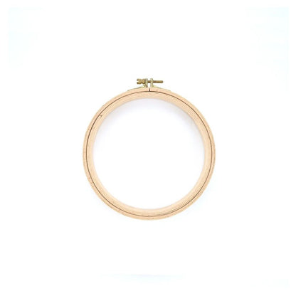 wooden embroidery hoop