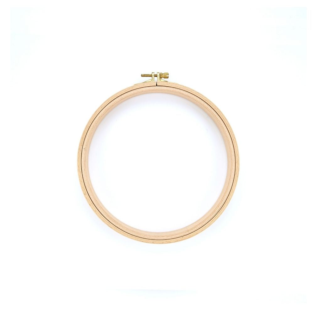 round wooden embroidery hoop 16mm