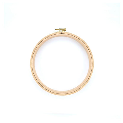 round wooden embroidery hoop 16mm