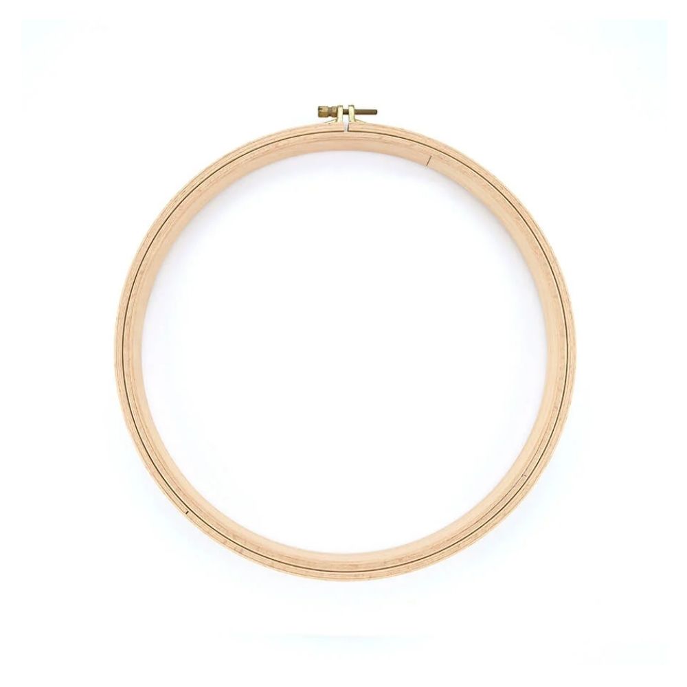 wooden embroidery hoop 16mm