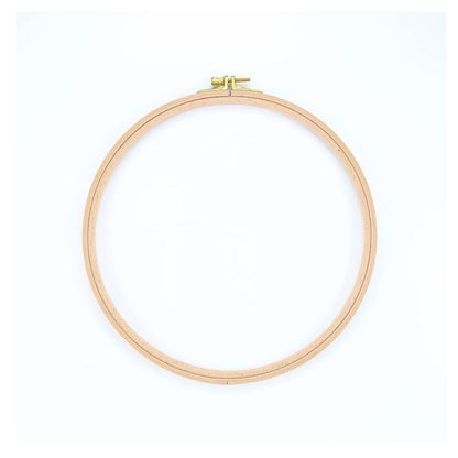 sturdy wooden embroidery hoops