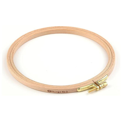 nurge embroidery hoop wooden 8mm depth