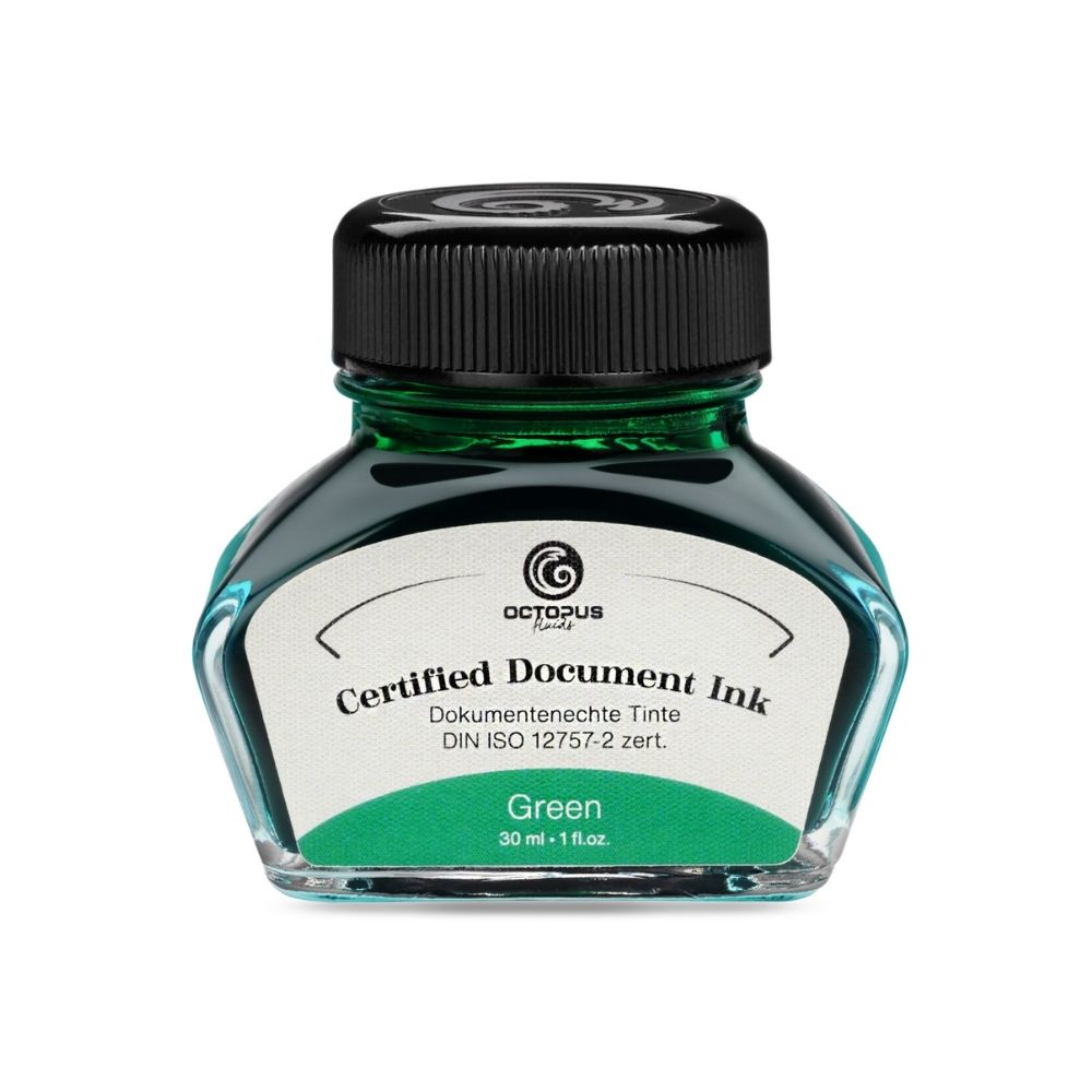 fountain pen ink green