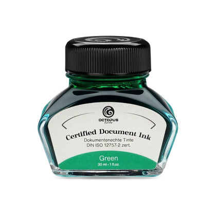 fountain pen ink green