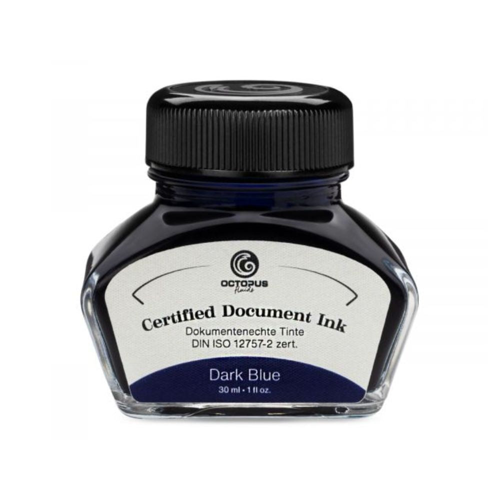 octopus fluids document ink dark blue main