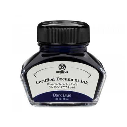 octopus fluids document ink dark blue main