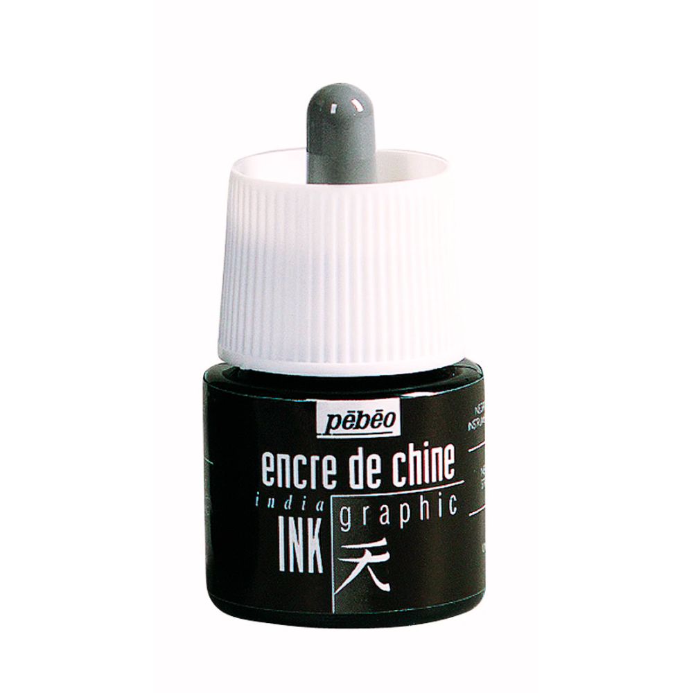 Pebeo Graphic India Ink - 45ml