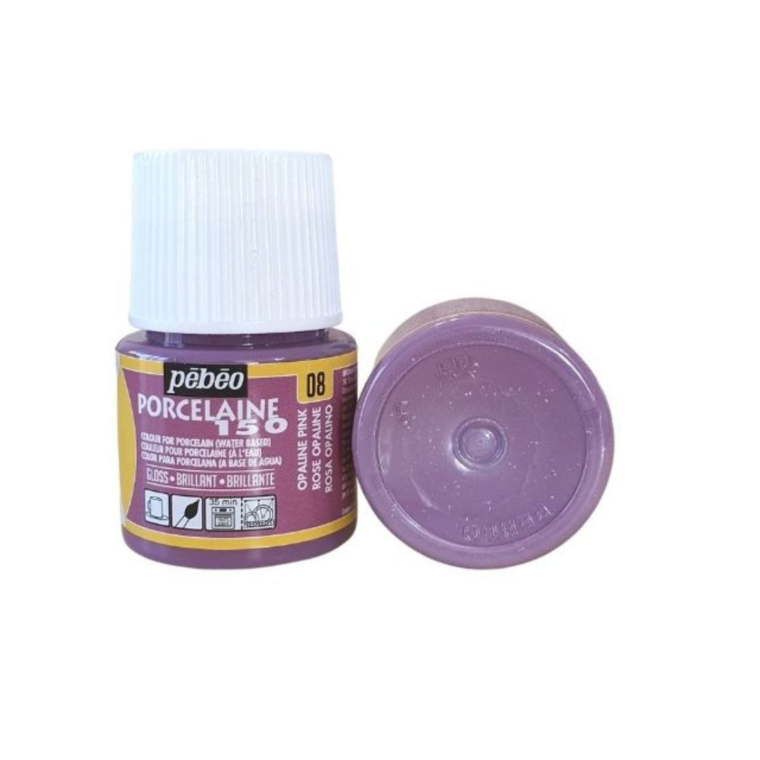 pebeo porcelaine paint opaque pink