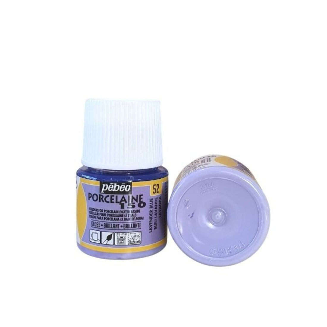 pebeo porcelaine 150 paint, lavender