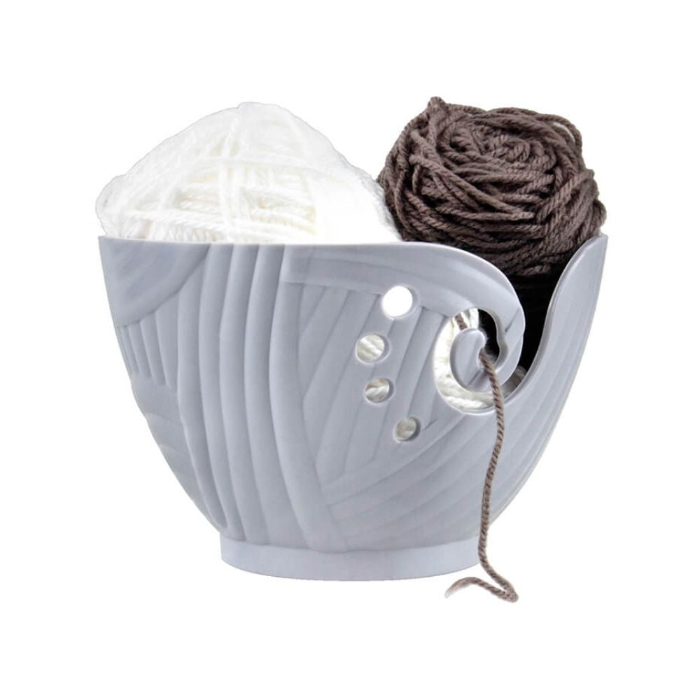 yarn bowl grey