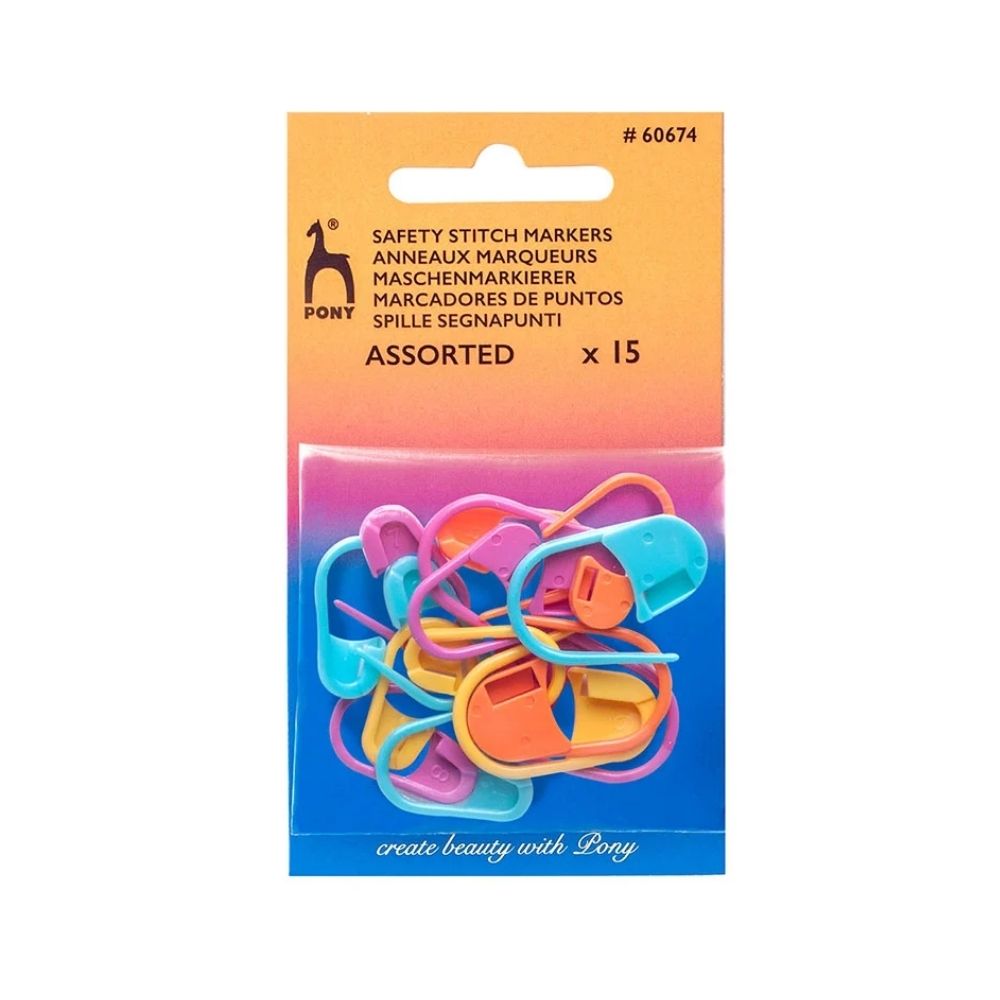 pack of safety knitting stitch markers