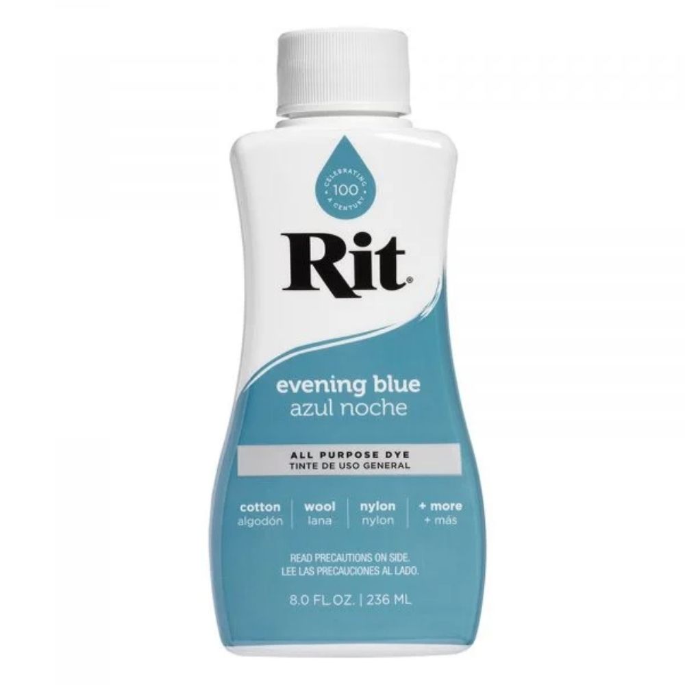 blue RIT liquid dye for clothes
