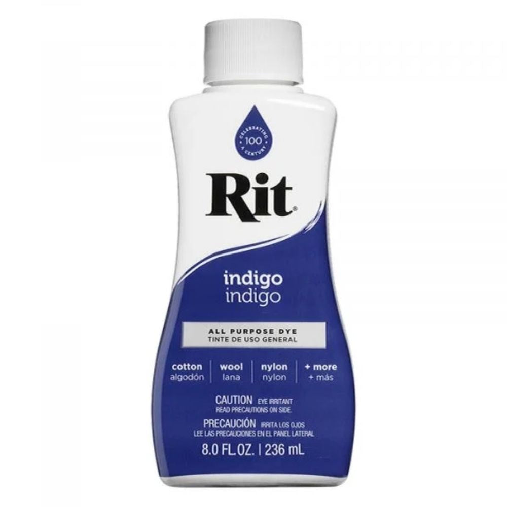 Indigo blue fabric dye by RIT