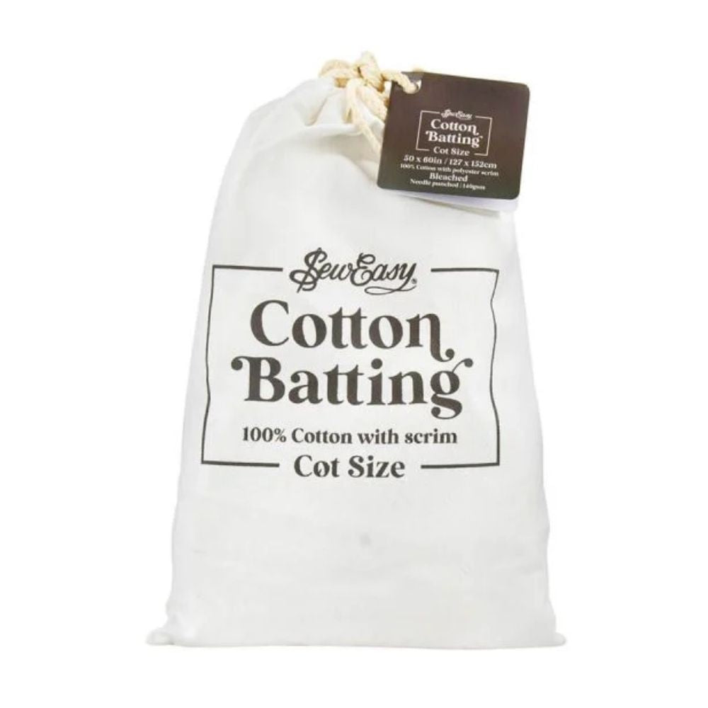 cotton batting bleached, 140gsm