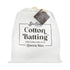 cotton batting with scrim, queen size