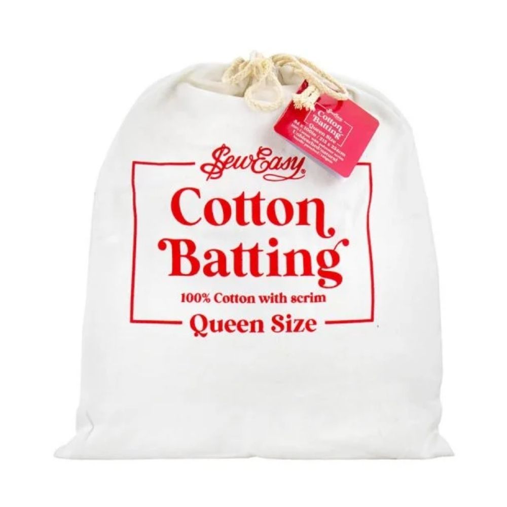 sew easy cotton batting, queen size
