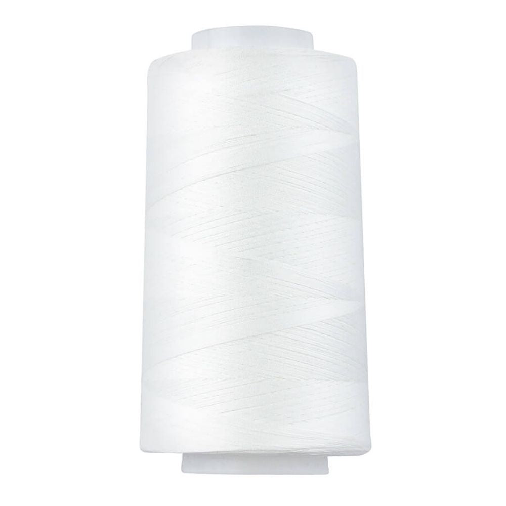 white thread for sewing projects cotton