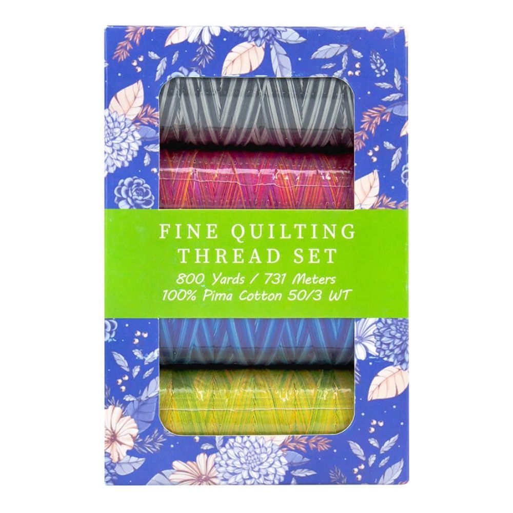fine variegated quilting thread pack