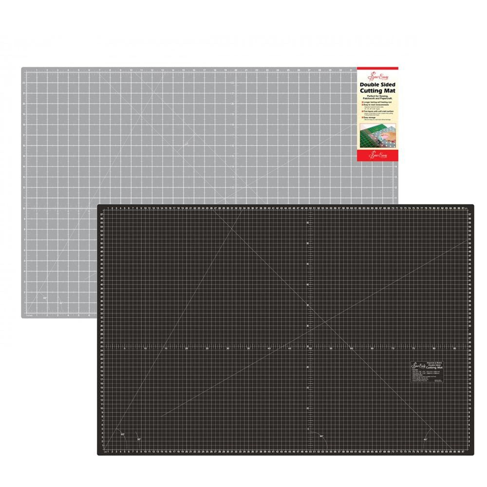 grey black extra large cutting mat sewing