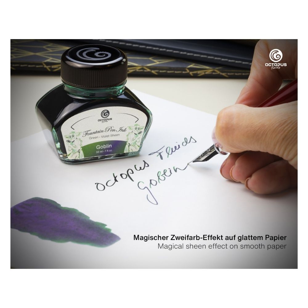 sheening fountain pen ink