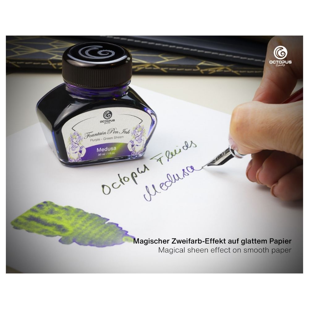 two tone fountain pen ink
