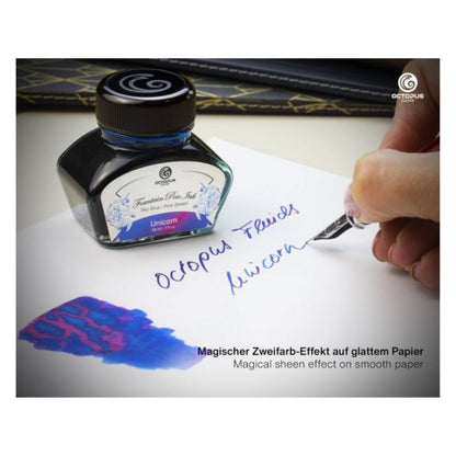 metallic sheen fountain pen ink