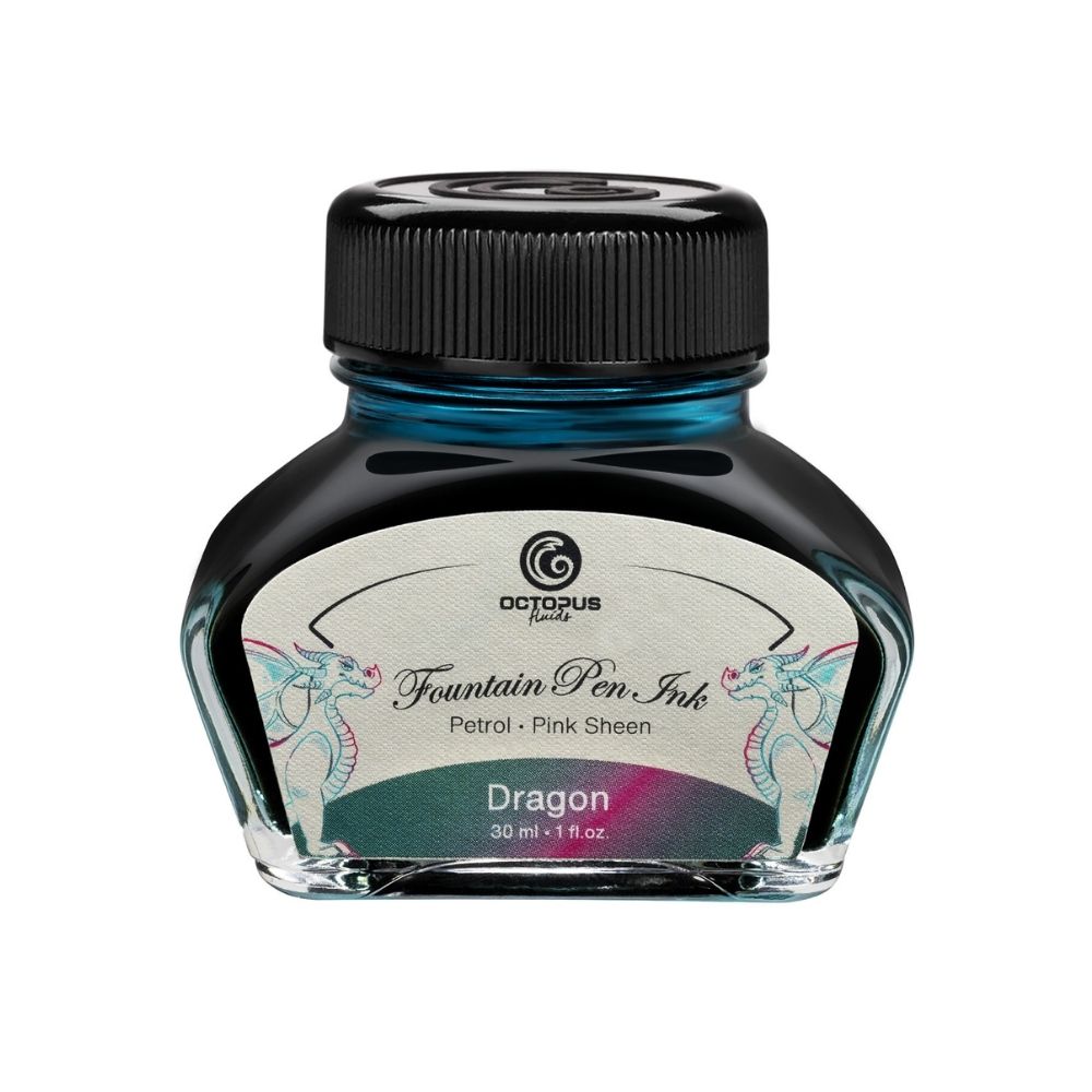 sheening fountain pen ink dragon