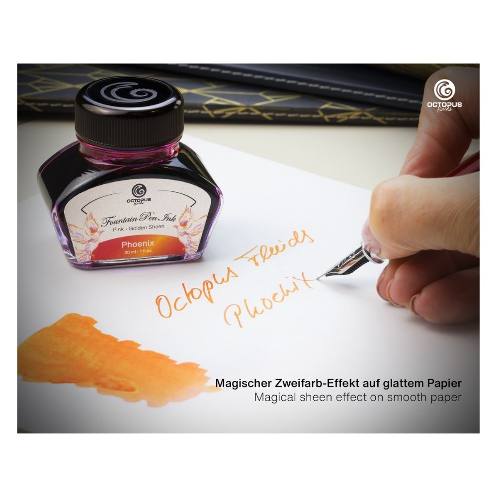 two tone fountain pen ink