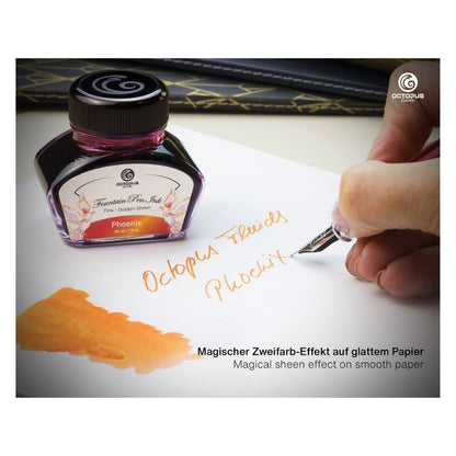 two tone fountain pen ink
